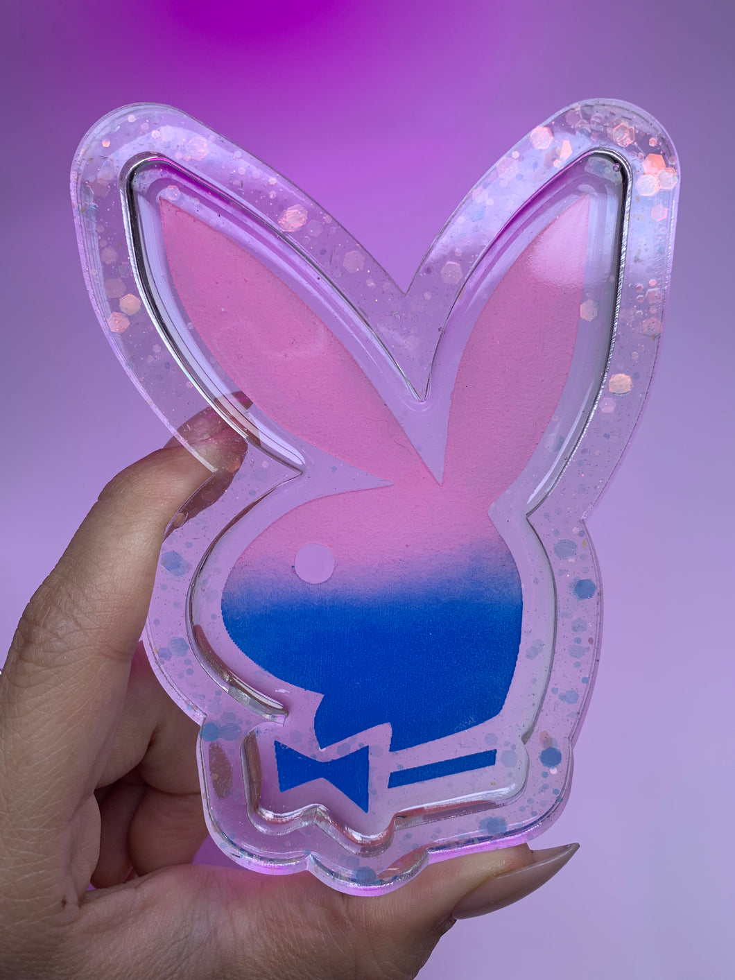 Play Bunny (pink/blue ombre)