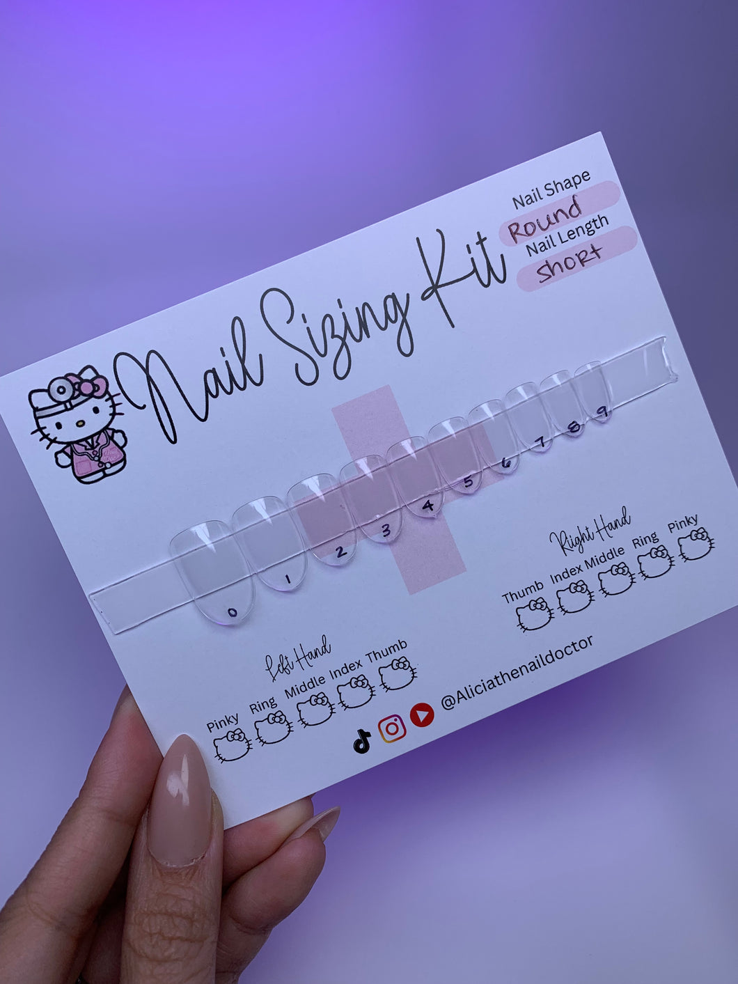 Nail Sizing kit